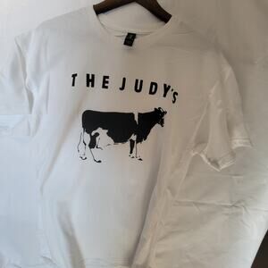the Judys   band t shirt  size Large White